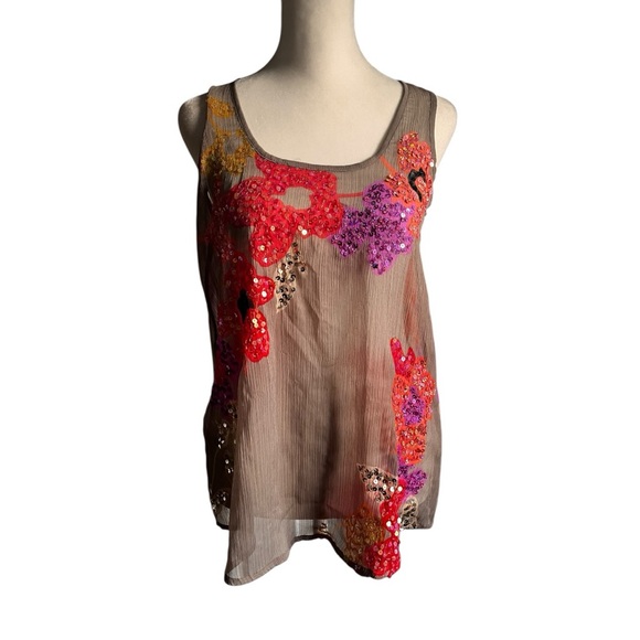 Candie's Y2k Red and Purple Tank Top Xs - Picture 1 of 8